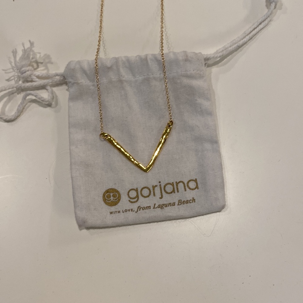 Gorjana long strand necklace